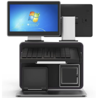 愛寶AB2800收銀機收款機通道式收銀一體機零食大型商場便利店市 AB2800 旗艦版連鎖店